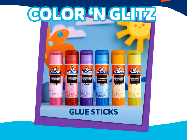 Elmer's All Purpose School Glue Sticks, Acid-Free and Washable, Clear, 7 Grams, 30 Count - Craft Projects, Poster, Classroom Supplies, #1 Teacher Brand