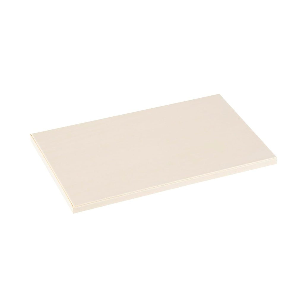 Restaurantware Wooden Lids for Bento Boxes 100 Pack Fits 7.9" x 4.8" Wooden Take Out Containers Sustainable Freezer-Safe Japanese Style Lunch Box Lids for Secure Take Out of Sushi, Lunch, Meal
