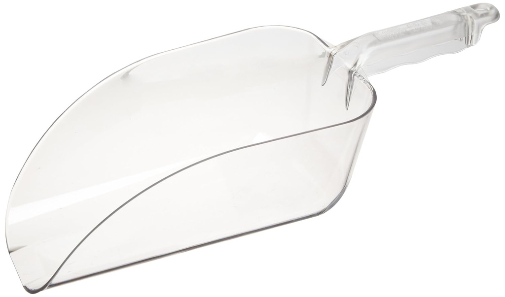 Cambro SCP64CW 64 oz Capacity, Camwear Clear Polycarbonate Scoop