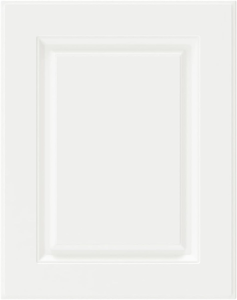 Built-in Cabinet Doors - Cabinet Replacement Doors for Kitchen, Living Room, Bedroom, Bathroom - 22.5 Inch High (White, 17.75 Inch Wide)