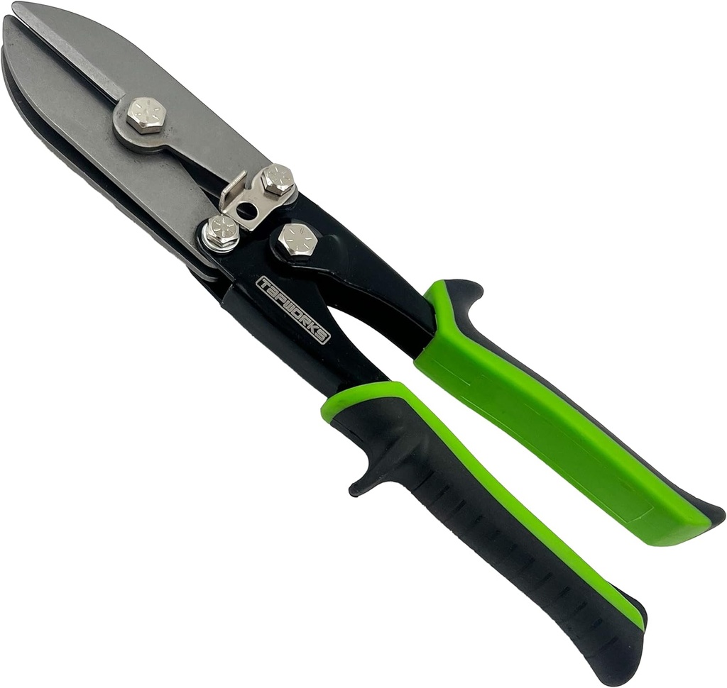 10.5" 5 Blade Sheet Metal Hand Crimper - Essential HVAC Tools & Crimp Tool for 24 Gauge Pipe - Ultimate Pipe & Gutter Crimping Tool