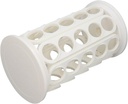 Diyeeni Coffee Capsel Storage Rack, Easy Access Hold 40 Pods 360 Degrees Rotating Coffee Praise Holders for Countertop (White)