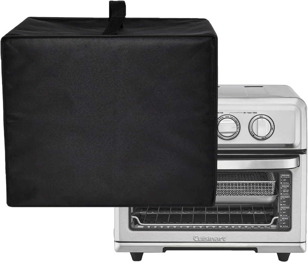 Oven Air Fryer Cover Heavy Duty Heat-resistant Waterproof Dust Protective Oven Cover Case for Cuisinart Air Fryer + Convection Toaster Oven TOA-70, 8-1 Oven with Bake