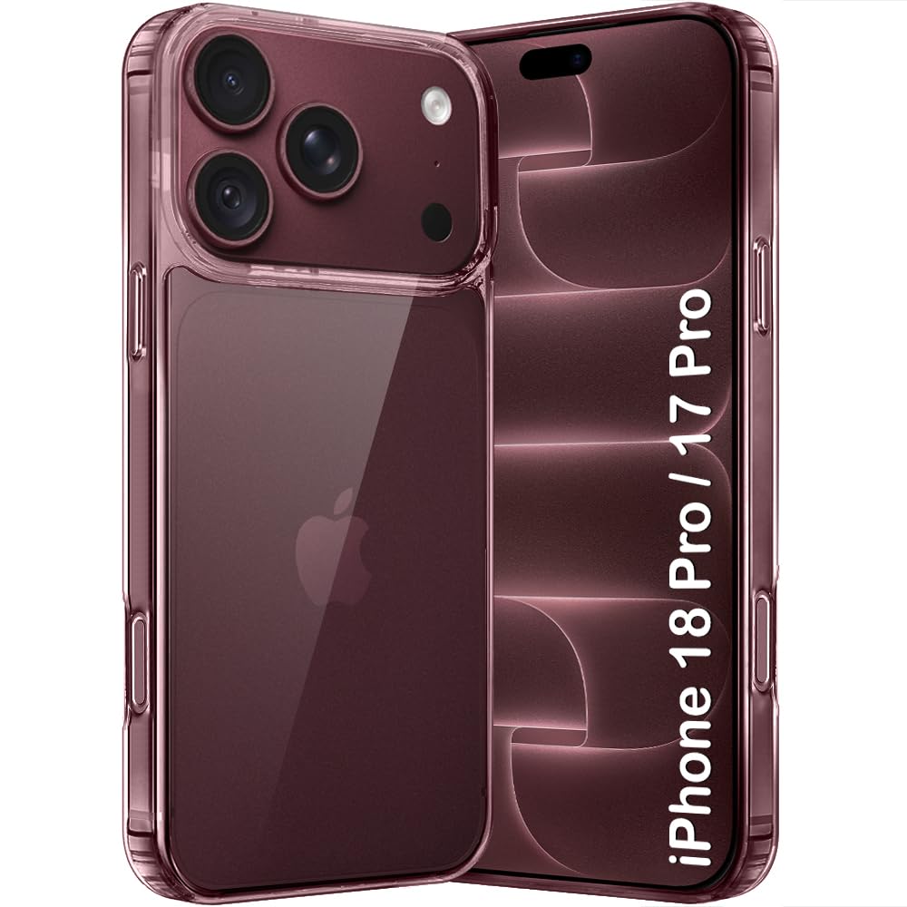 TheGiftKart Ultra-Hybrid Crystal Clear Back Case Cover voor iPhone 18 Pro / 17 Pro 