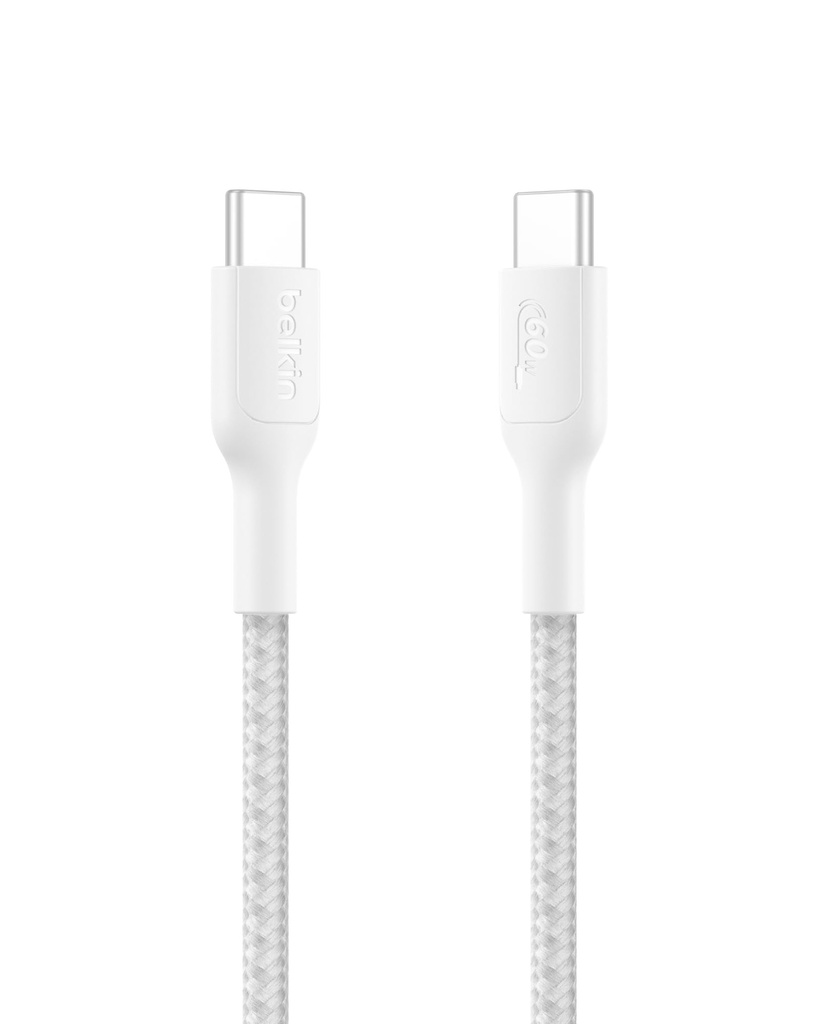 Belkin Apple Certified USB-C naar USB-C Gevlochten Nylon Kabel 1M 