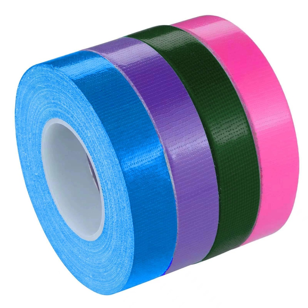 4 Rolls Gekleurde Duct Tape, Multi Use Water Pipe Tape, Waterdicht