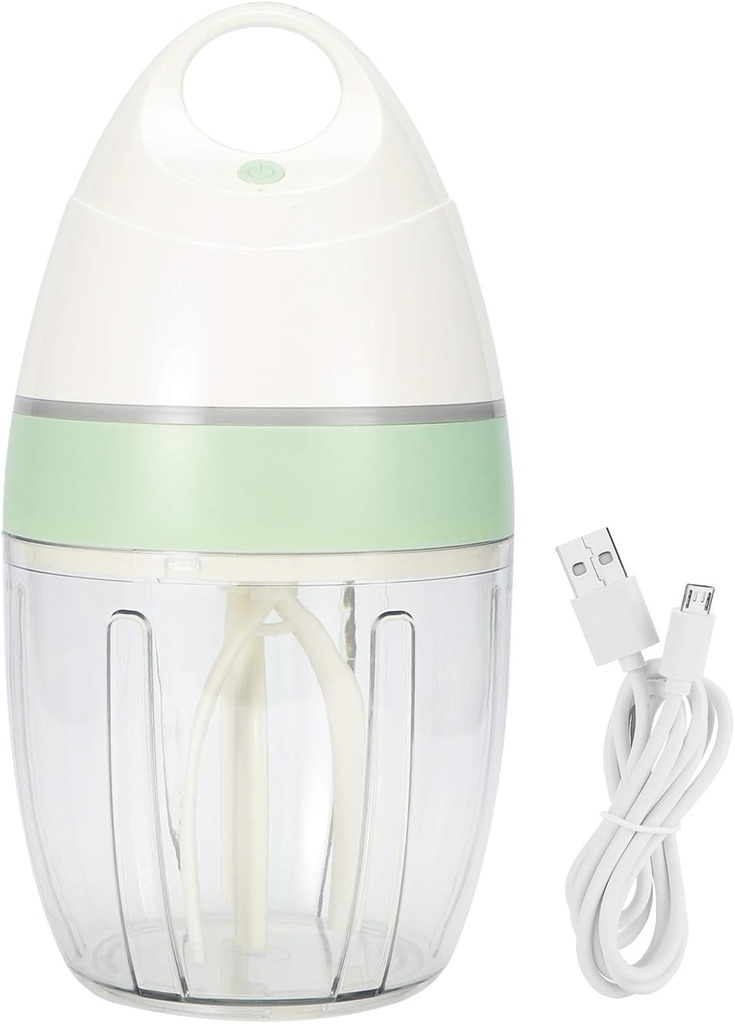 900ml Electric Hand Mixer Ice Cream Cake Maker Machine, Electric Egg Beater Powered Blender, ABS Material, 40s Quick Stirring, One Click Operation