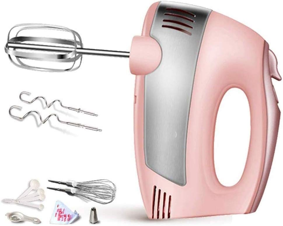 MaGiLL Egg Beater Electric Egg Beater Household Small High-Power Hand Mixer (Color : Black) (Black) fine
