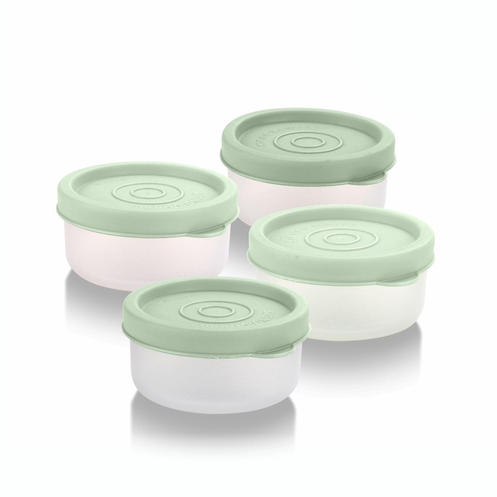 Signoraware Nano BPA Gratis Plastic Containers Set (40mlx4 