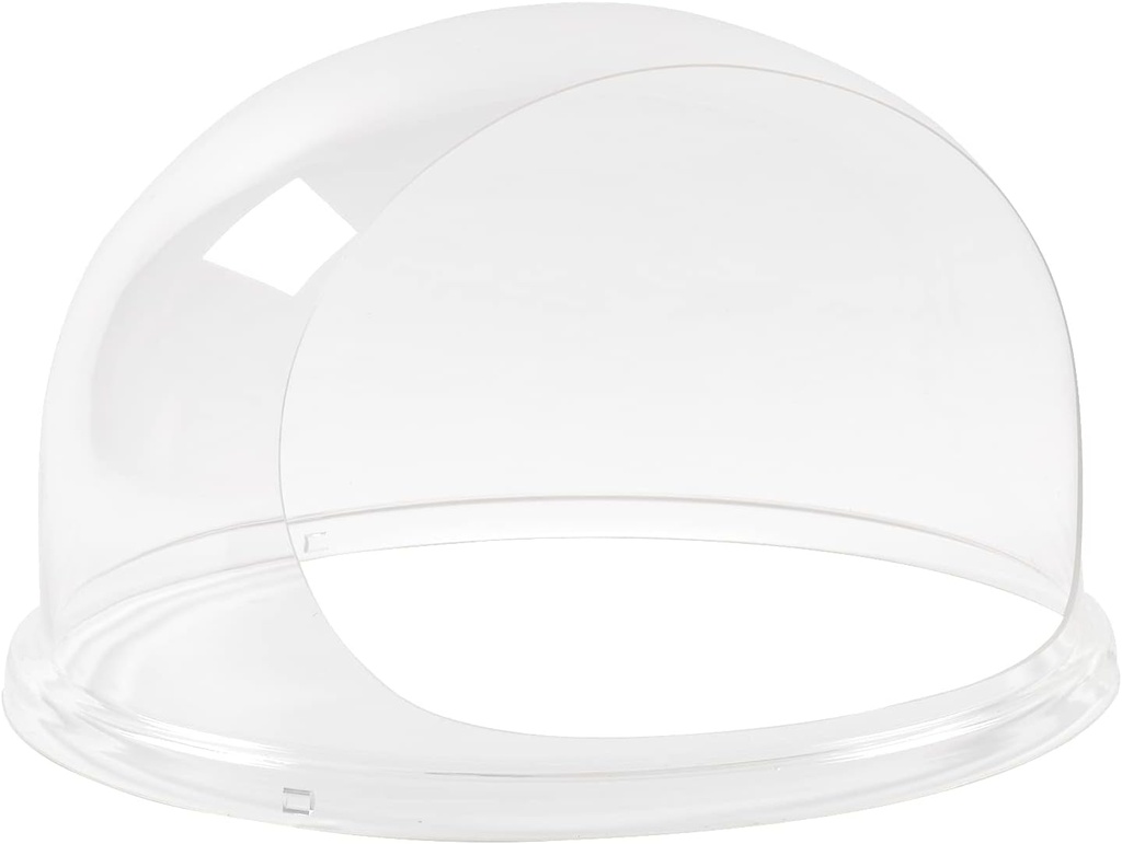 ROVSUN 21 Inch Cotton Candy Machine Cover, Acrylic Bubble Shield Dome for Commercial Candy Floss Maker Machine Clear