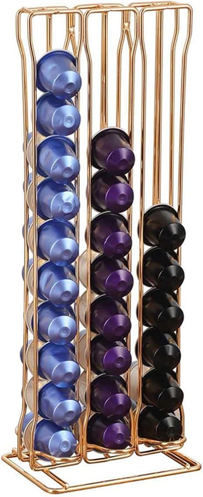 Stylish Modern Coffee Rack Rotating Coffee Holder Storage Rack Stand Rotatable Display Shelf