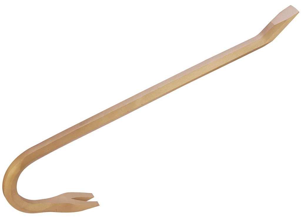 CS Unitec | Non-Sparking Crow Bar | 7 lbs. | TUV Certified | Aluminum Bronze | Non-Magnetic | Corrosion Resistant | EX1303-760A