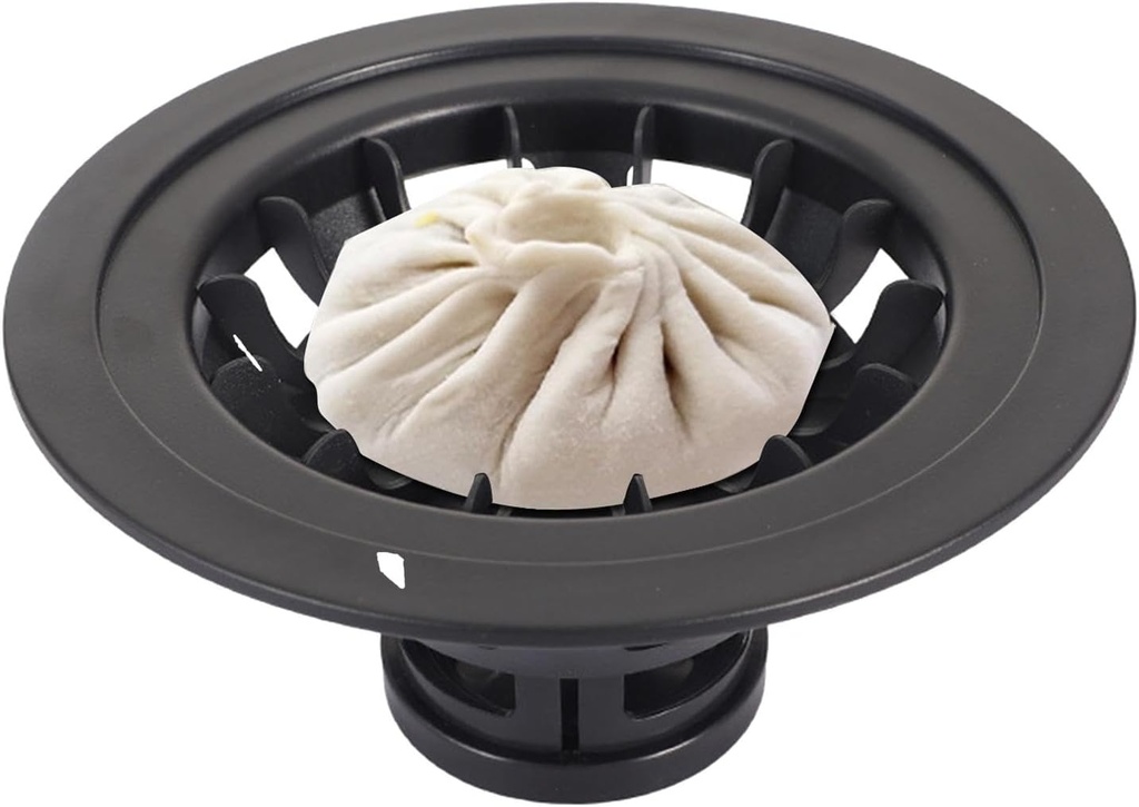 Generic Baozi Maker Machine, Dumpling mo-m-o Maker Mold, Food Grade Steamed Buns Making Tool, Pastry Pie Steam Bun Mold, Homemade Bao Buns Preparation Culinary Exploration Ease of Use Cleaning(Black)