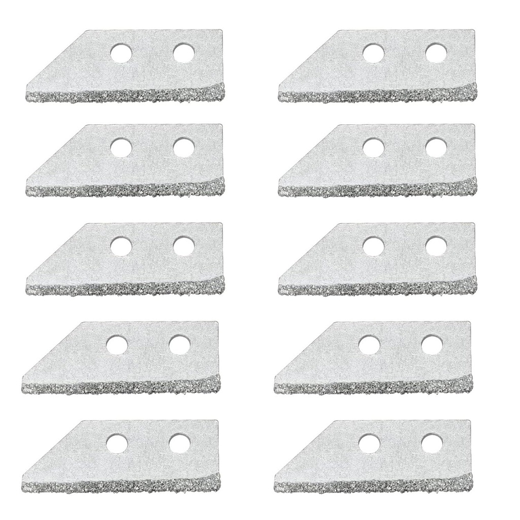 10Pcs Grout Hand Saw Blades, Caulking Removal Tools Tile Grout Saw Backup Blades, Tile Joint Cleaning Tool Blades