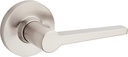 Daylon Lever, Passage for Closet or Hallway Doors, Satin Nickel Finish