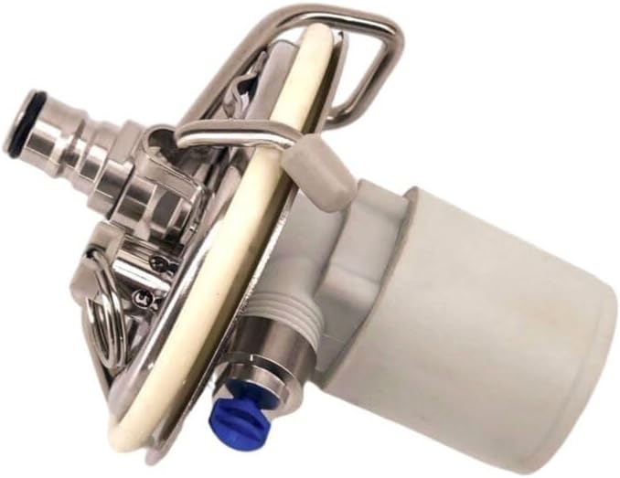 Carbonation Lid, Soda Carbonator Carbonation - Continuous Soda Water Solution Silver