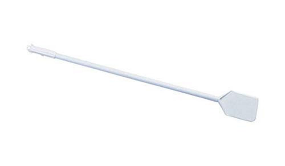 SPARTA Nylon Paddle Mixing Scraper, Food Safe, Waterproof with Long Handle for Large Batch Cooking and Cleaning, 40 Inches, White