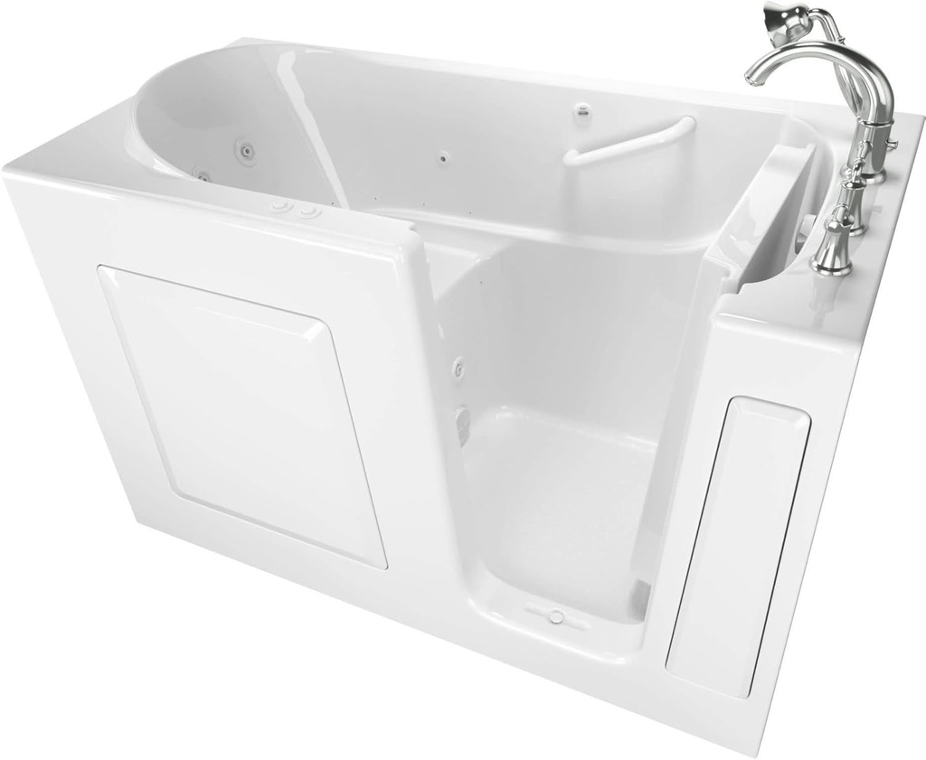American Standard 3060.509.CRW Value Series Walk-in Tub, White