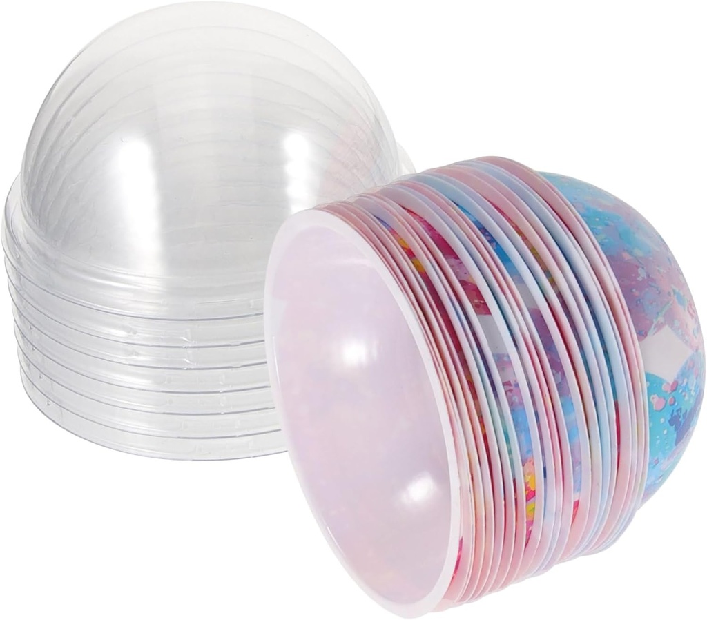 50pcs Mini Cupcake Containers Dome Lid Packaging Boxes for Moon Cakes Muffins and Pastries for Bakeries and Parties
