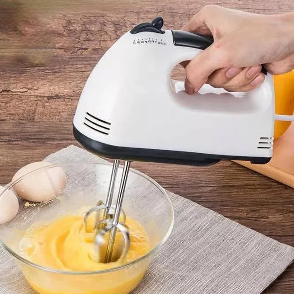 Electric Hand Mixer,Portable Hand Held Electric Egg Beater Household Baking Small Cream Beater