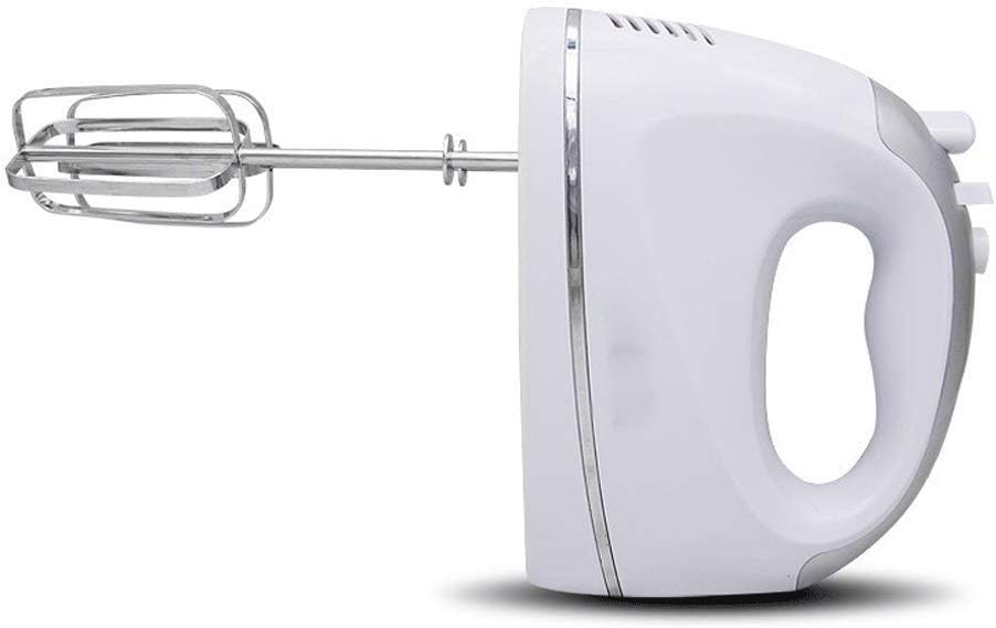 MaGiLL Egg Beater-Electric Hand Mixer - Handheld Mixers Beaters with Hooks Attachments, Turbo Button, White fine