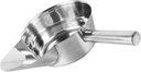 Zerodeko Kitchen Gadgets Stainless Steel Chips Shovel French Fries Scoop Food Packing Tool