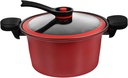 KICHOUSE Portable Kitchenware Pressure Cooker Slow Cooker Stockpot Nonstick Smooth Surface