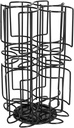 Coffee Capsule Rack Coffee Capsule Storage Rack Holder 360 Degree Rotating Large Capacity Organizer for Home Office Kitchen with Metal Construction