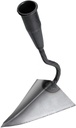 Triangle Hoe Garden Tool, Flower Planting Hoe Vegetable Planting Hoe Plowing Hoe, Stainless Steel Gardening Hoeing Tool Hoe Head Accessory for Manuring Weeding Planting Digging Soil Leveling