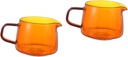 2pcs Coffee Kettle for Tea and Coffee - Design Smooth Easy to Clean for Daily Use