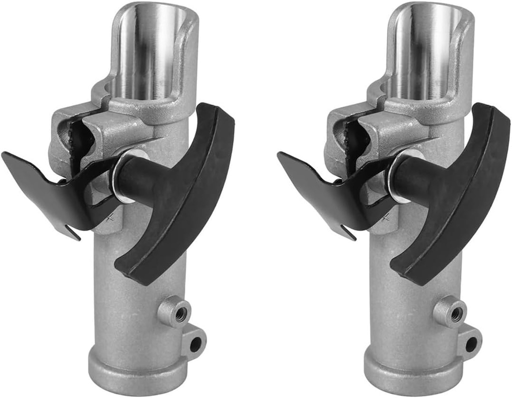 2X Shaft Connector Joining Clamp Fit for Lawn Mower Brush Irrigation Hedge Brush Cutter Accessories 26Mm 9 Spline