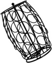 Iron Capsules Holder Coffee Station Accessory Shelf Capsules Stand Modern Design for Kitchen Dorm Office