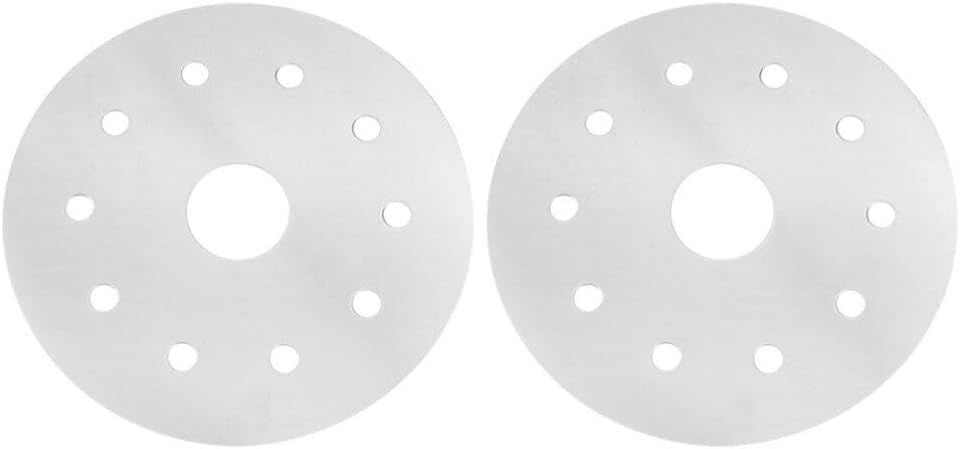 2pcs Stainless Steel Heat Induction Disk Heat Diffuser Plate Adapter for Even Cooking Compatible Cookware for Kitchen Use