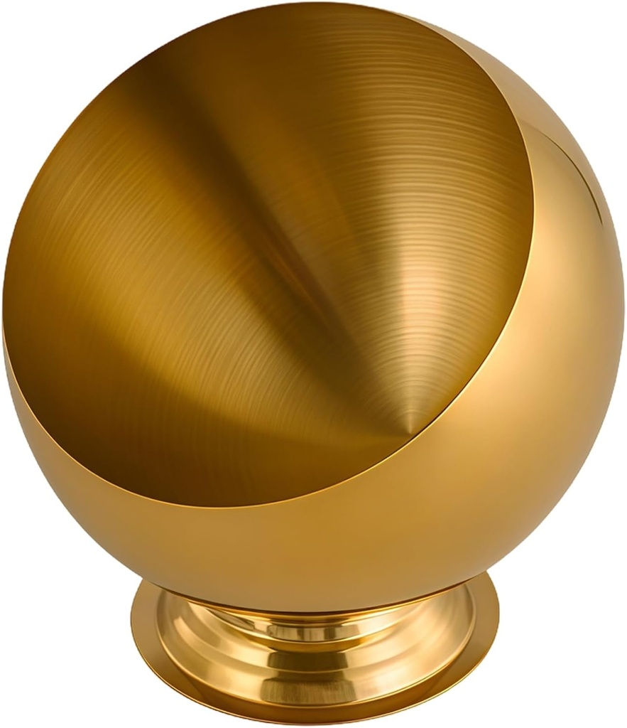 22 Cm / 8.7 in Round Golden Stainless Steel Bowl, Stable Base for Commercial Use, Sauce and Spice Dish, Perfect for Ktv Fruit, Coffee Pods, Hot Pot Condiments
