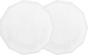 Fermentaholics 110mm Gallon Jar Lids – 2-Pack Leak-Proof Airtight Lids for Safe Storage of Liquids, Foods & More