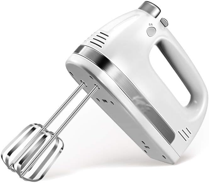 MaGiLL Electric 5 Speed Electric Hand Mixer Whisk Handheld Egg Beater Food Whisk Mini Blenders Home Kitchen Egg Food Mixer (Color : A) (B) fine