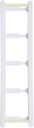 Coffee Pod Holder With Ladder Style Design For Capsule Storage And Space Saving Mounted On Wall Or Cabinet