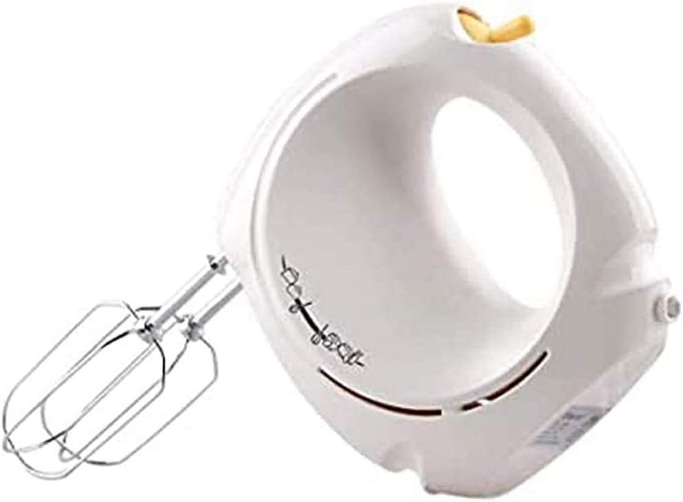 Electric Hand Mixer with Snap-On Storage Case, Beaters, Whisk, Dough Hooks Speed Adjustment Settings fine