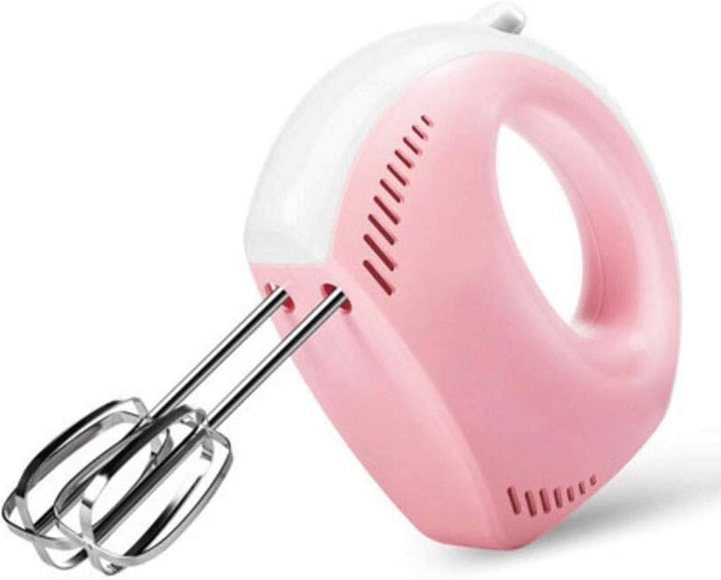 Hand Mixer Electric, 5-Speed Hand Mixer with Handheld Kitchen Mixer Includes Beaters, Dough Hooks and Storage Case (Color : A) (A) fine