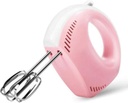 Hand Mixer Electric, 5-Speed Hand Mixer with Handheld Kitchen Mixer Includes Beaters, Dough Hooks and Storage Case (Color : A) (A) fine