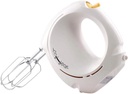Egg Beater,Electric Hand Mixer with Turbo, 5 Speed Hand Beater Kitchen Mixer-White fine