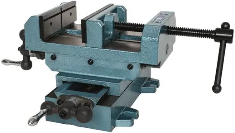Wilton Cross-Slide Drill Press Vise, 5" Jaw Width & Max Opening, 1-1/2" Jaw Depth (Model CS5)