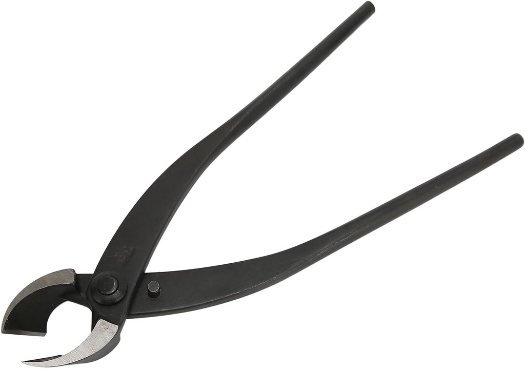 Branch Cutter, Gardening Tools 280mm / 11in Length Concave Bonsai Cutter High Strength with Ergonomic Handle for Bonsai Modeling