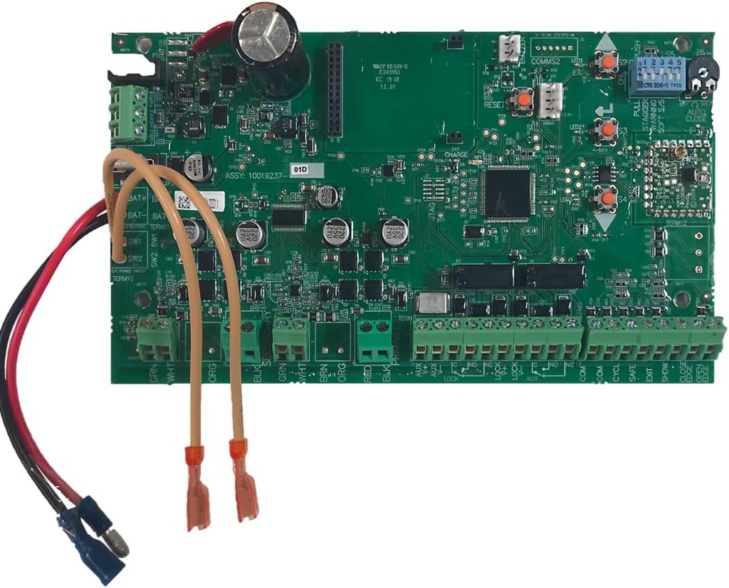 Mighty Mule RP1007 Logic Board - Garage Door Opener Replacement Control Board - Green