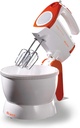 ARIETE 15651 SBATTITORE 300W 2.4LT 5VEL.+TURBO BIANCO/ROSSO