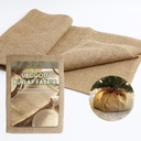 Gardening Burlap Roll - Multipurpose Natural Burlap Fabric (20 Inch x 5 Feet)