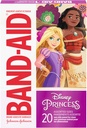 Band-Aid Brand Adhesive Bandages for Minor Cuts & Scrapes, Wound Care Featuring Disney Princess Characters, Fun Bandages for Kids and Toddlers, Assorted Sizes, 20 Count