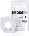 Lexcam Adhesive Patches Pre-Cut for Dexcom G7 & Stelo, Pack of 20 Patches, Waterproof, Transparent Overpatches for Continuous Glucose Monitoring, Sensor is NOT Included