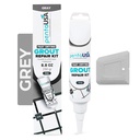 PentaUSA Tile Grout Repair Kit - Grey Grout Filler, Triple Protection, Fast Drying Formula Restores and Renews Joint Lines with Grout Float (Grey, 8.8oz / 250gr)