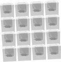 20pcs Window Cupcake Boxes Bakery Packaging Containers for Muffins Cakes and Pastries for Weddings Parties and Celebrations